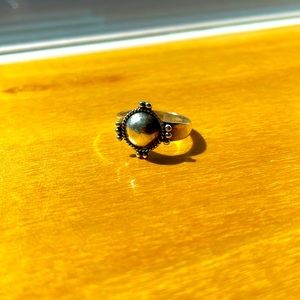 Sterling silver ring